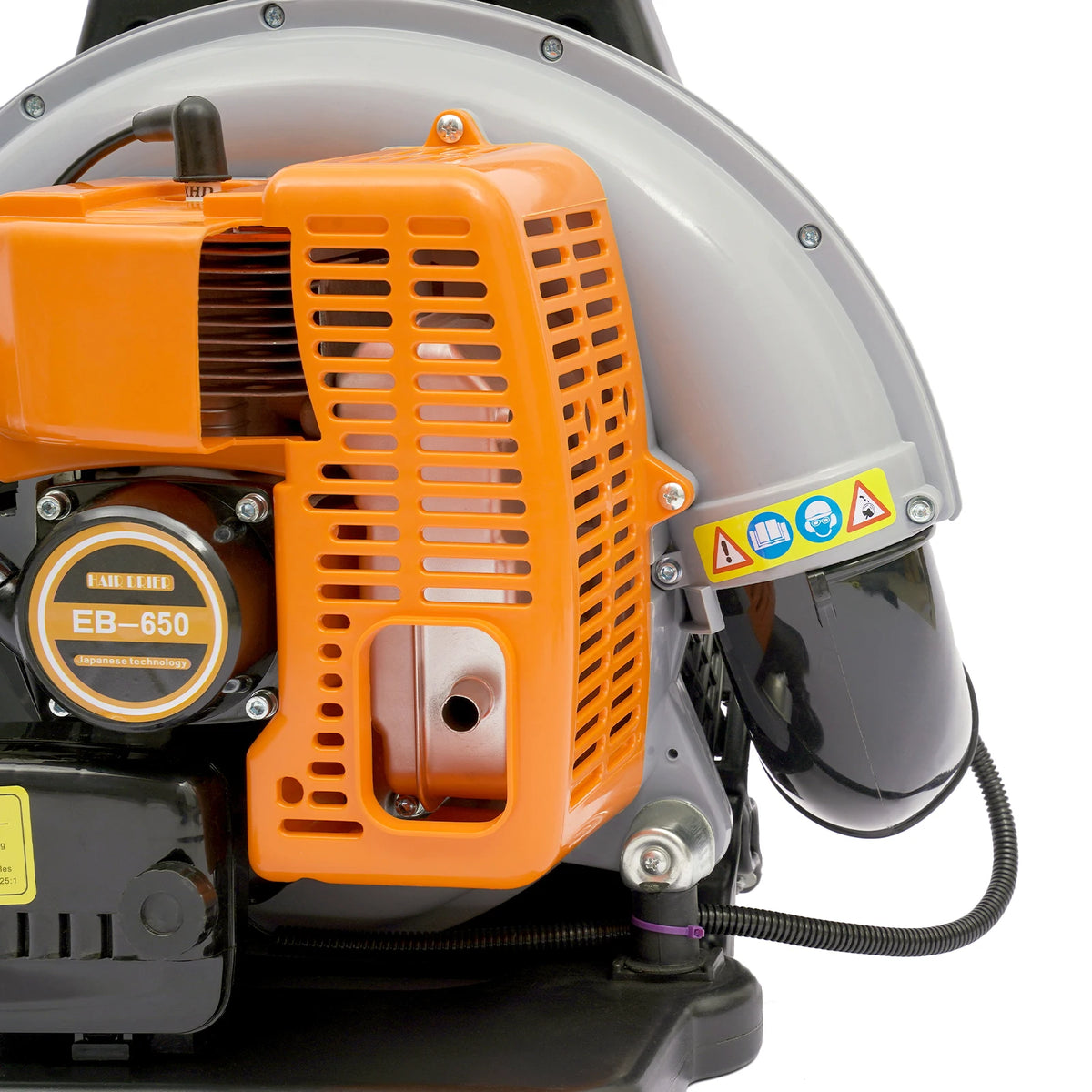 63CC Gas Powered Backpack Leaf Blower – 850 CFM, 4.3 HP Commercial Lawn & Yard Blower