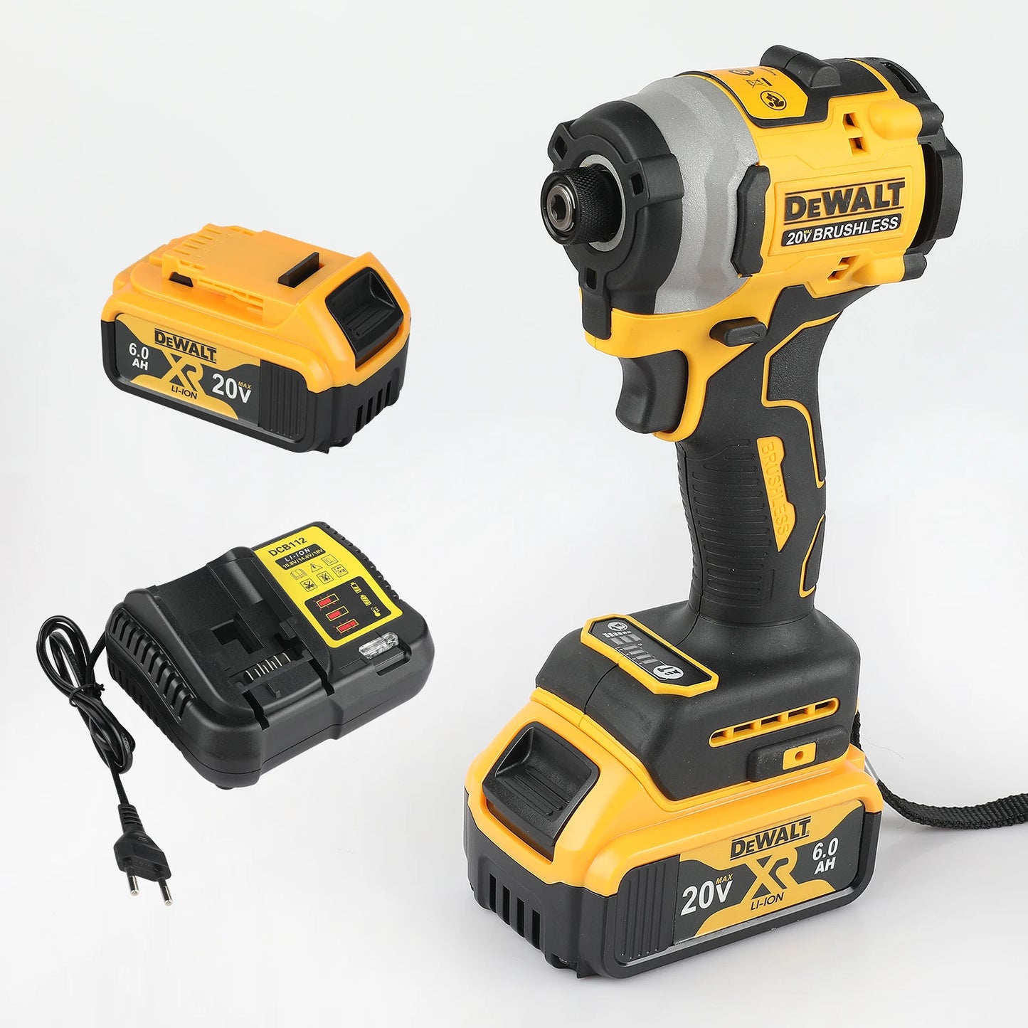 DEWALT DCF850 20V Lithium - Ion Brushless Impact Driver - High Torque Electric Screwdriver, Professional Power Tool
