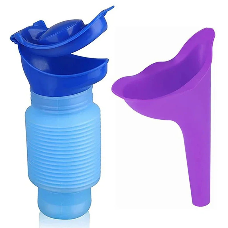 Portable Urinal Bottle for Travel, Camping & Emergencies