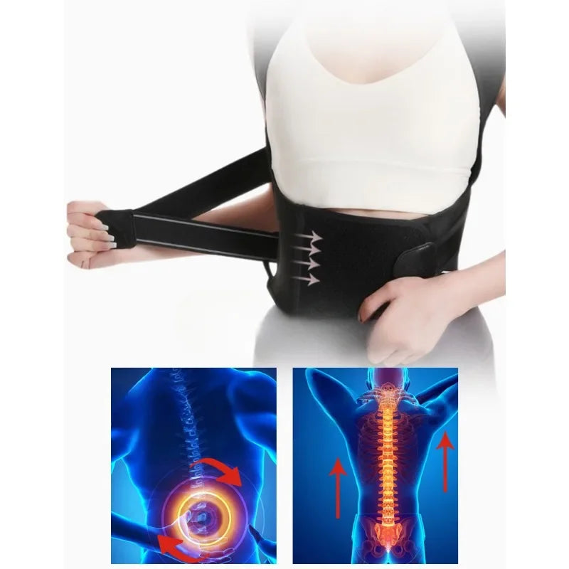 Back Support Hunchback Correction Belt Posture Corrector Comfortable
