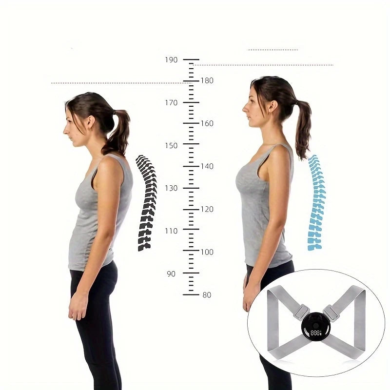Smart Posture Corrector Adjustable Shoulder Strap Back Correction
