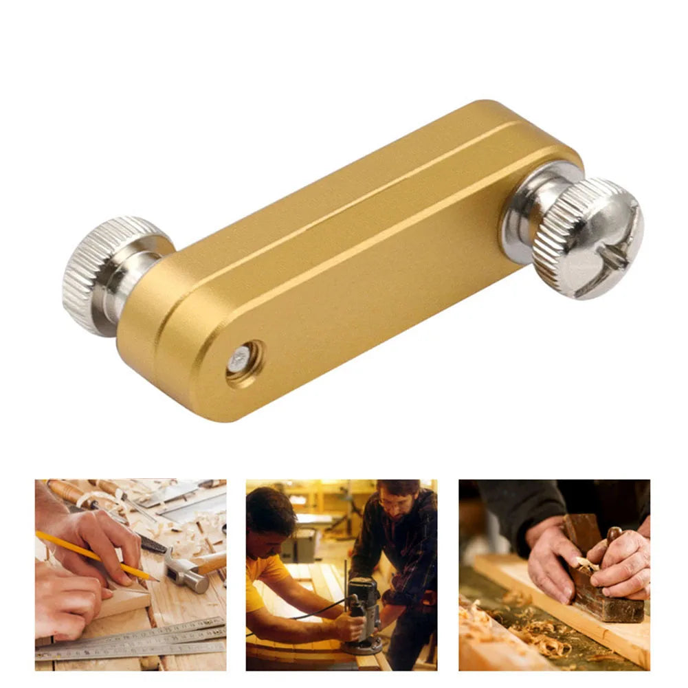 Steel Ruler Positioning Block Adjustable Angle Scriber