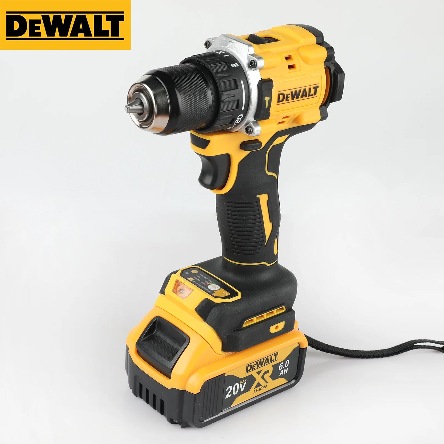 DEWALT DCD805 20V Brushless Cordless Hammer Drill Driver 1/2" Keyless 34000BPM 90Nm 2000RPM 3-Mode LED Bare Tool