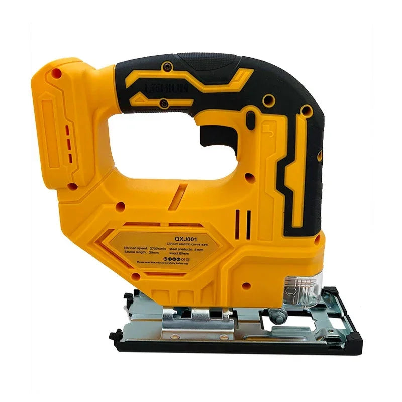 Fit Dewalt 2700RPM Brushless Curve Saw 18V Cordless Electric Jig Saw Portable Multifunction Adjustable Woodworking Power Tool