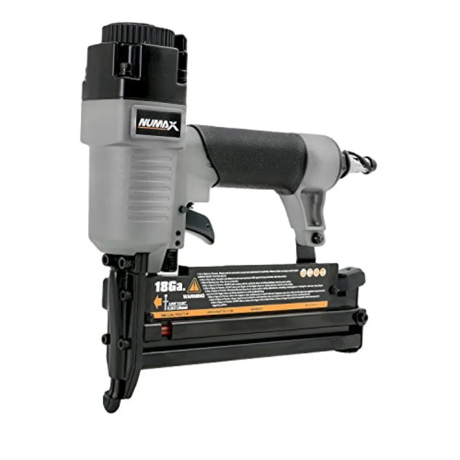 Pneumatic 3-in-1 Nail Gun with 16 GA and 18 GA Finish Nailer and Brad Nailer Functionality Multi-Purpose Air Tool Ideal f
