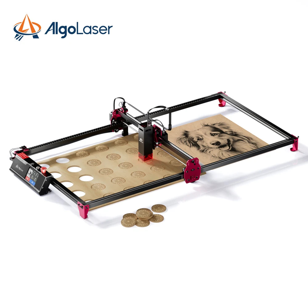 AlgoLaser DIY KIT MK2 10W AlgoOS Laser Engraver DIY Precision 12000 RPM with Limit Switch Multi-Functional Gift Engraving Tool