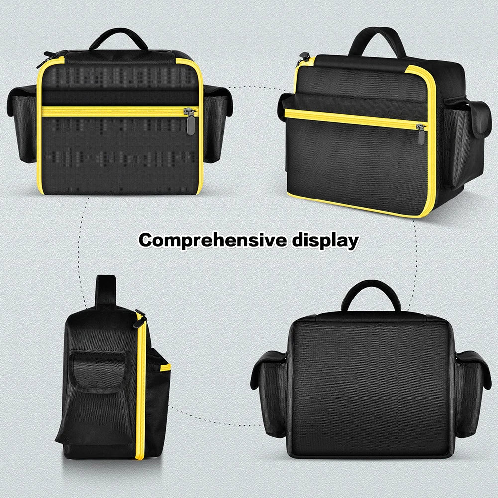 Air Compressor Bag with Pocket Portable Air Pump Carrying Case Dustproof Carrying Case for Dewalt 20V MAX Tire Inflator DCC020IB
