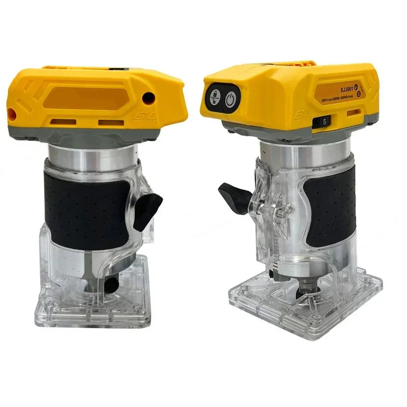 Fit Dewalt Brushless 33000RPM Electric Trimmer Cordless Wood Trimming Machine Wood Router Milling Engraving Slotting Machine