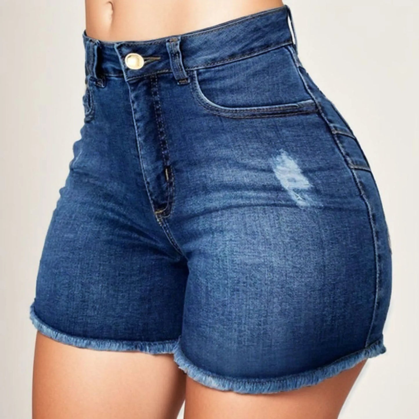 2024 Women's Summer High Waisted Mini Denim Shorts Sexy Ladies Club Party Wear Slim Bodycon Short Jeans Chic Denim Skirt Female