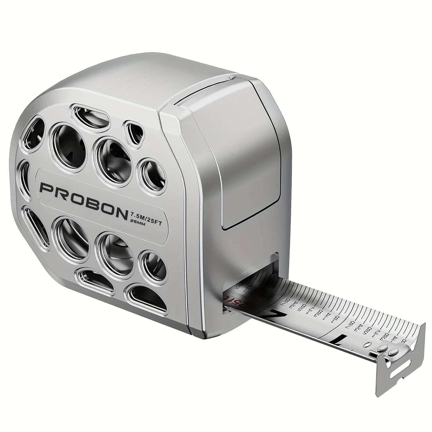 2025 New 25FT Stainless Steel Measuring Tape, Anti Rust,Strong Magnetism on The Bottom,Hollow Design, Gift Tape Measure