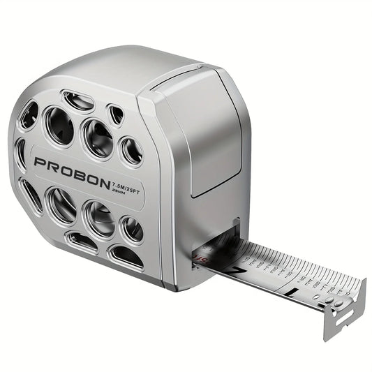 2025 New 25FT Stainless Steel Measuring Tape, Anti Rust,Strong Magnetism on The Bottom,Hollow Design, Gift Tape Measure