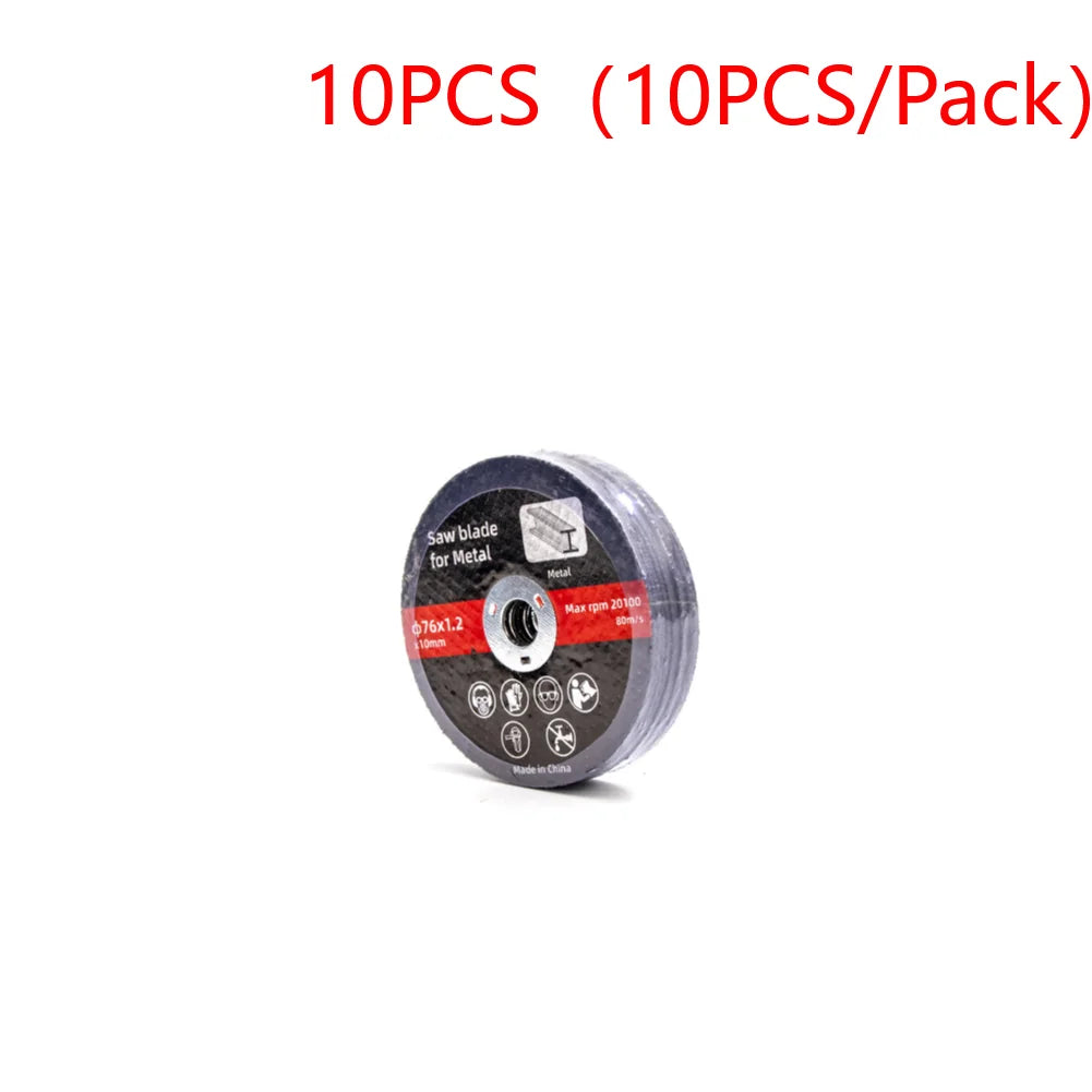 76mm Metal Cutting Discs High Hardness Saw Blade Wear Resistance Cut Off Circle Wheels Blades for Anngle Grinder