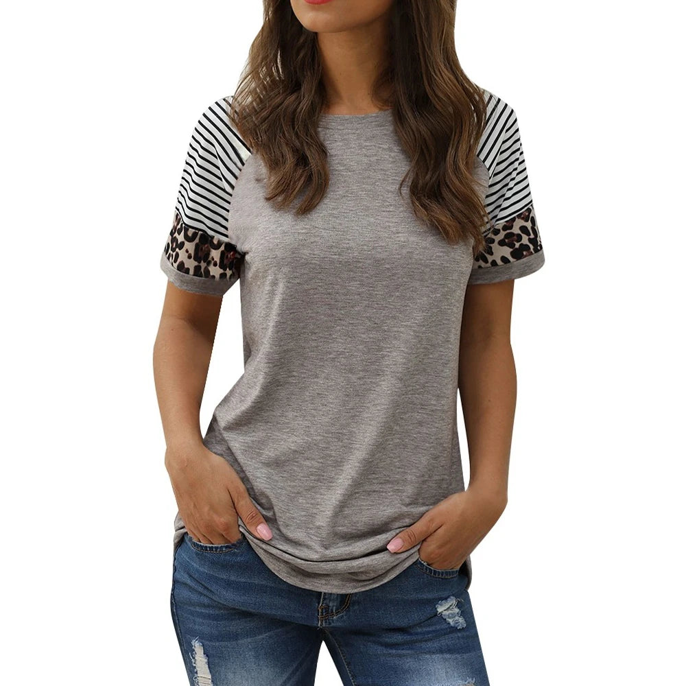 Solid T Shirt Women