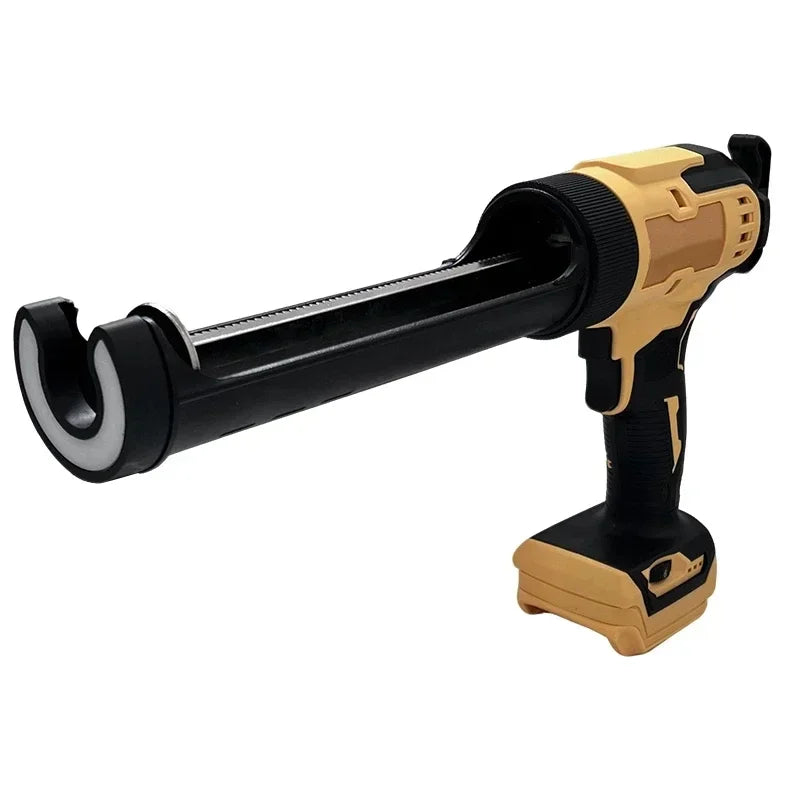 Fit DeWalt 20V Cordless Electric Caulking Gun 6-Speed for Doors Windows Glass Sealant Adhesive Glue Gun with LED Light Tool