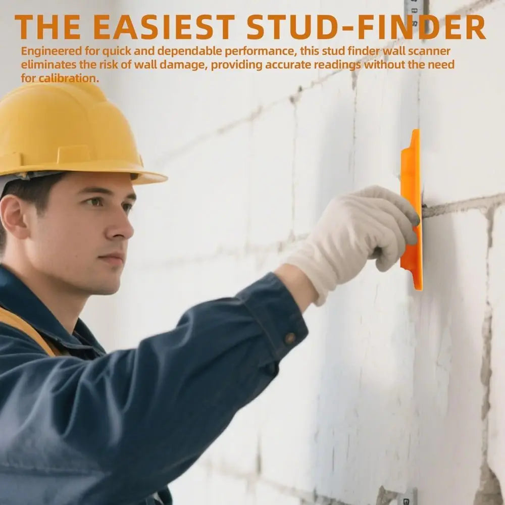 Magnetic Stud Finder Tool – Wall Stud & Screw Detector for Drywall and Woodworking