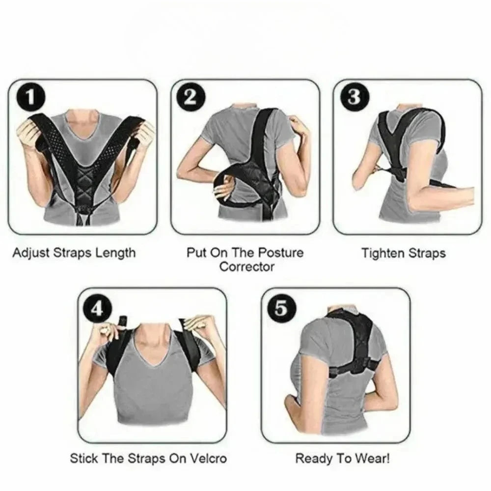 Back Posture Correction Belt Hunchback