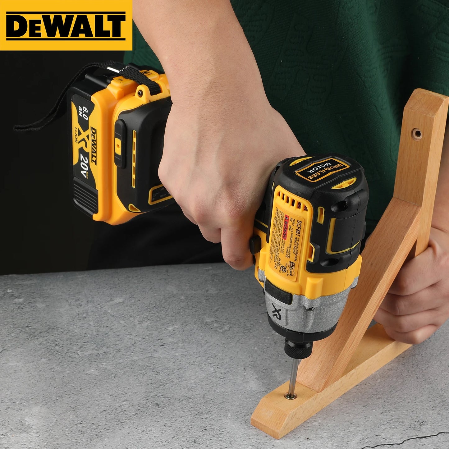 Dewalt DCD887 20V Lithium - Ion Brushless Cordless Impact Drill & Screwdriver - Multifunctional Powerhouse