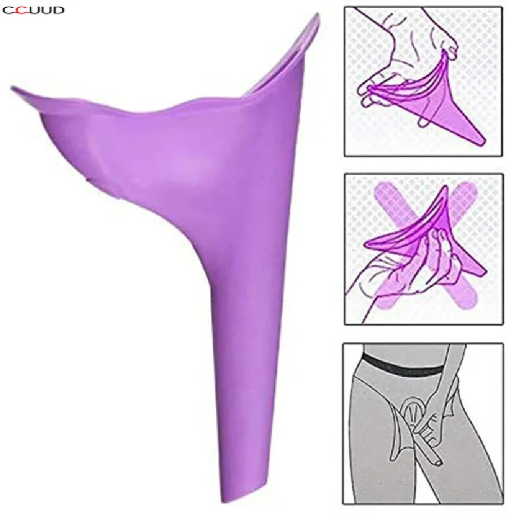 Portable Urinal Bottle for Travel, Camping & Emergencies