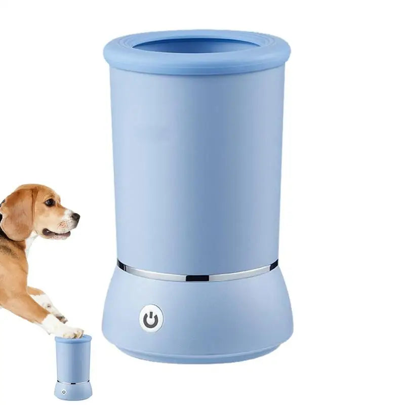 Automatic Pet Foot Wash Cup Cat Dog Paw Cleaner and Massager Electric Paw Washer Foot Washing Grooming Tools Accessories