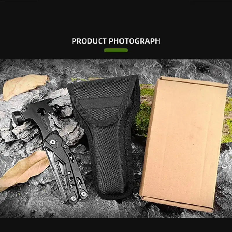 Car Safety Hammer Seat Belt Cutter Hammer Safety Hammer Multipurpose Folding Car Glass Breaker Survival Gear Escape Tool For Car