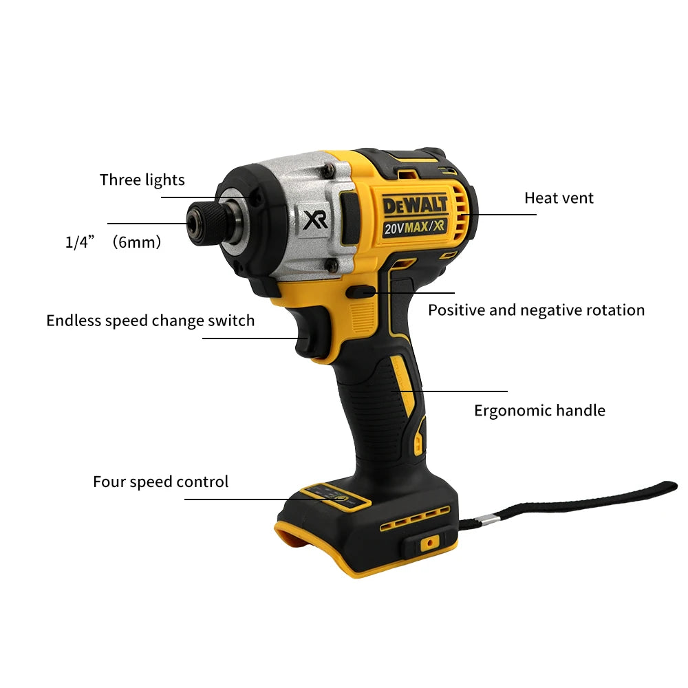 20V Brushless Cordless Impact Driver – Tool Only