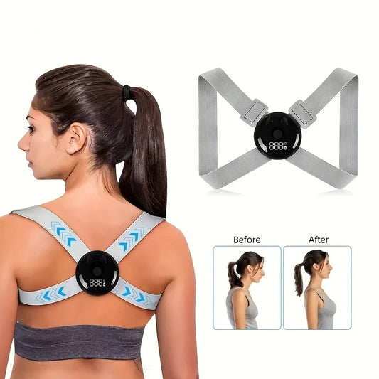 Smart Posture Corrector Adjustable Shoulder Strap Back Correction