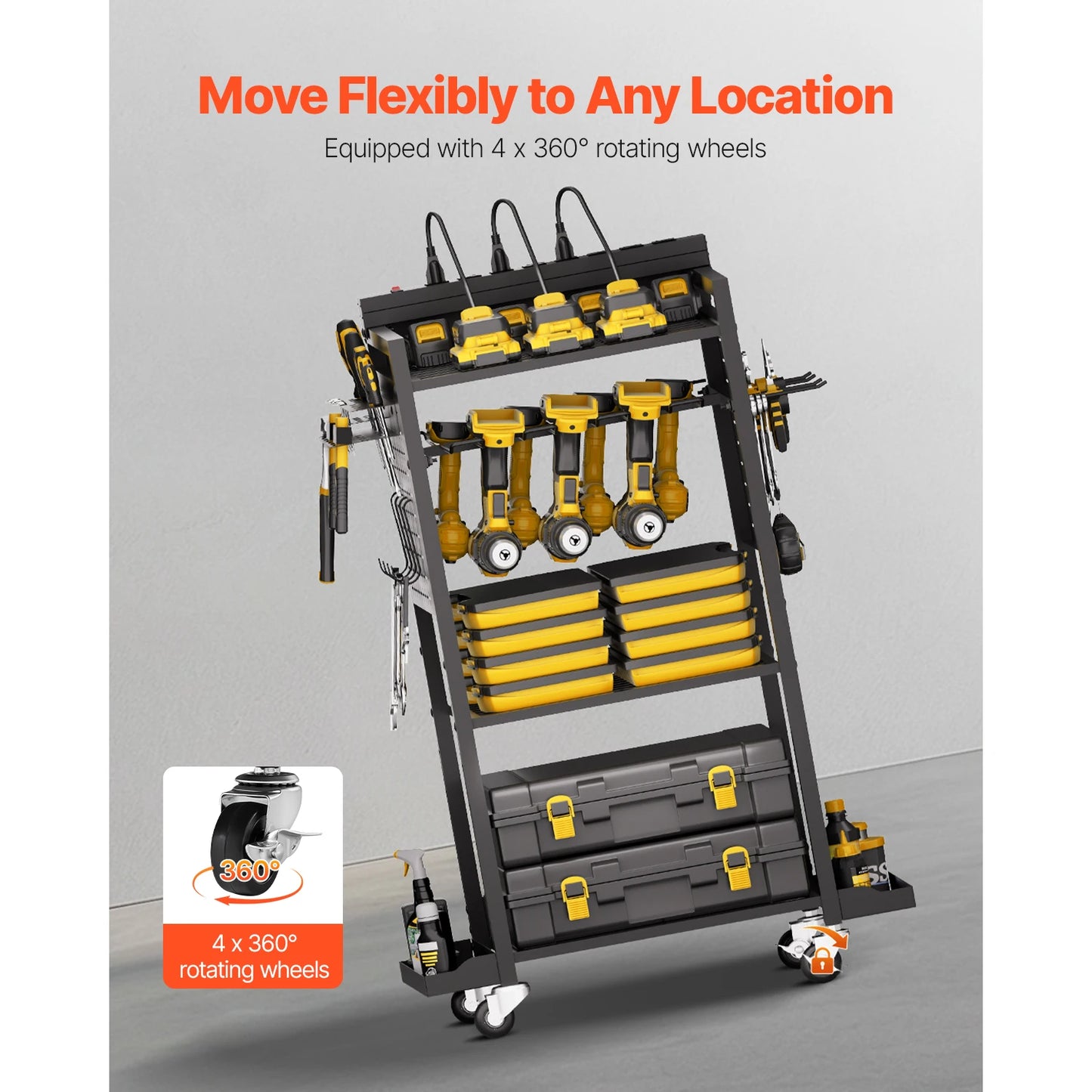 VEVOR 4-tier Tool Organizer