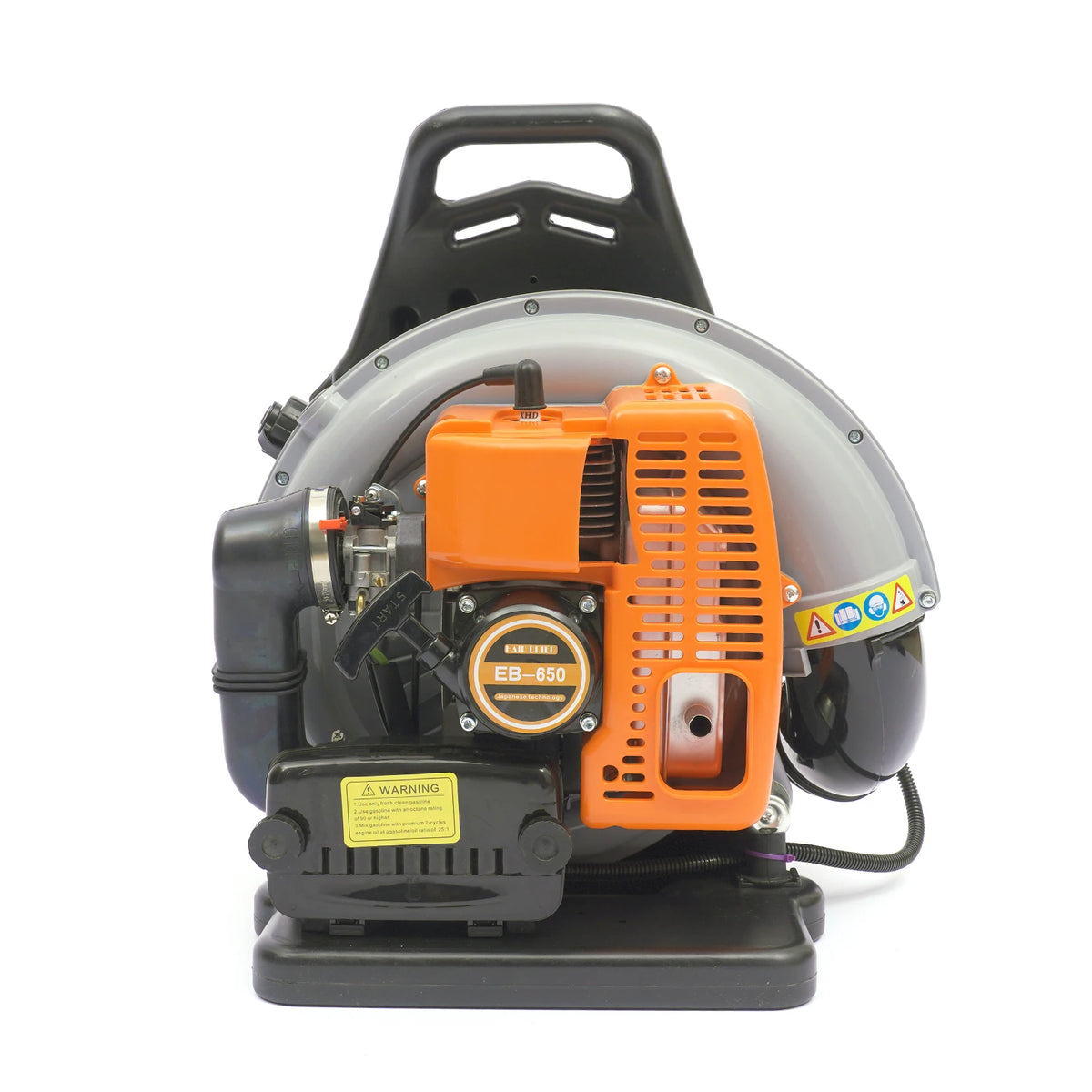 63CC Gas Powered Backpack Leaf Blower – 850 CFM, 4.3 HP Commercial Lawn & Yard Blower