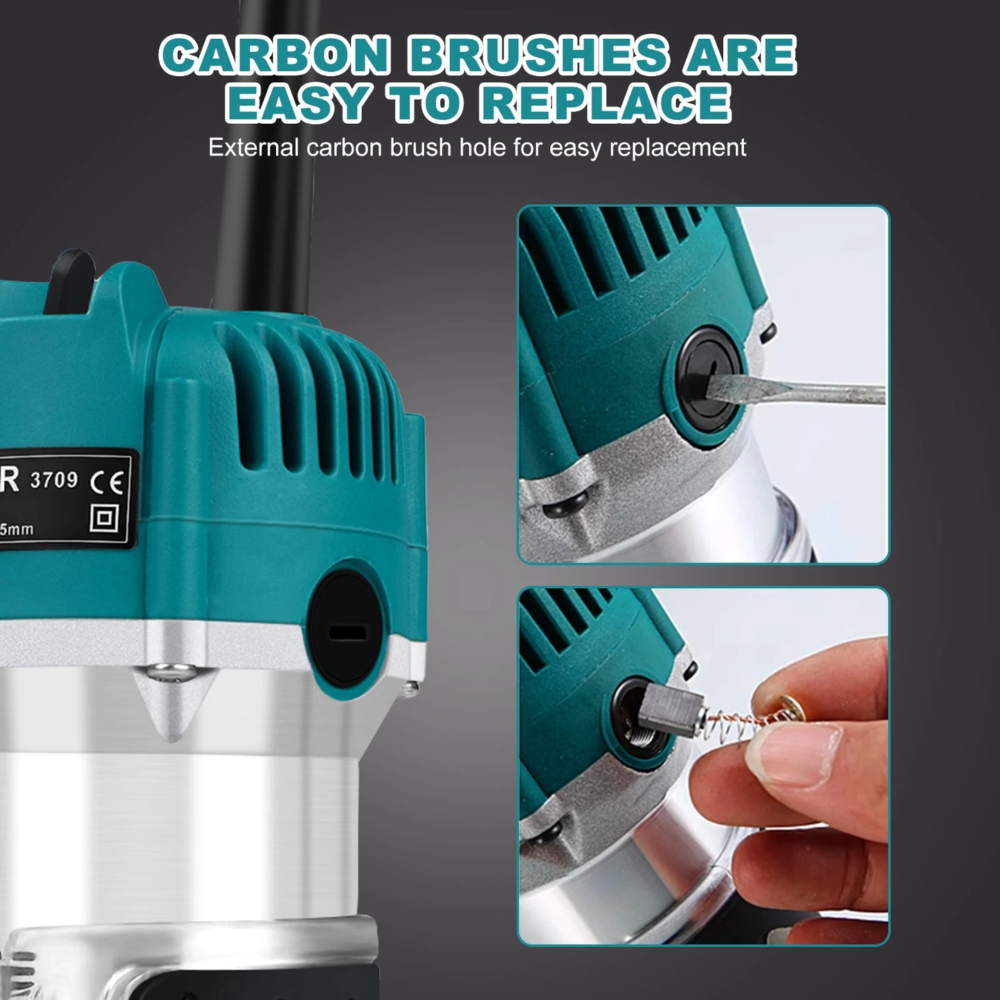 Electric Trimmer Wood Router Woodworking Trimming