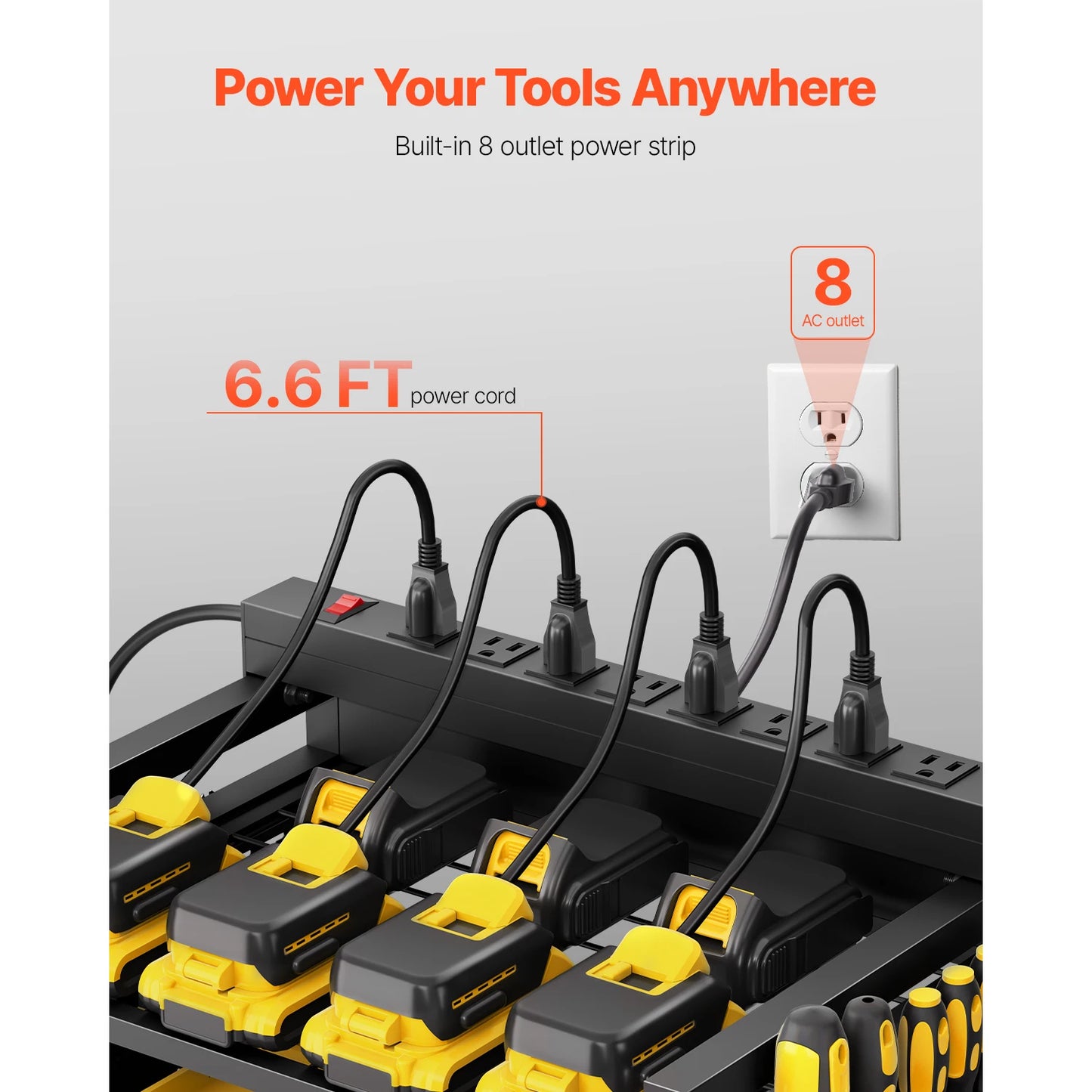 VEVOR 4-tier Tool Organizer