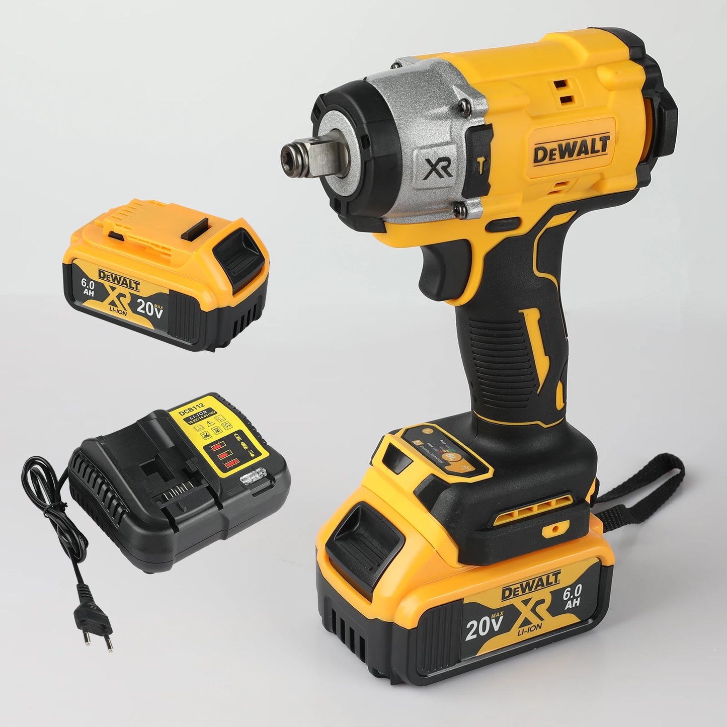 DEWALT DCF922 20V MAX 1/2" Brushless Impact Wrench - 205Nm (150ft-lbs), 2500 RPM, 3-Speed, Compact