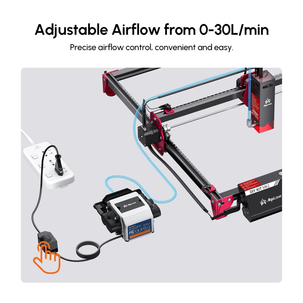 AlgoLaser DIY KIT MK2 10W AlgoOS Laser Engraver DIY Precision 12000 RPM with Limit Switch Multi-Functional Gift Engraving Tool