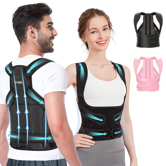 Back Brace Posture Corrector For Unisex Shoulder Straightener