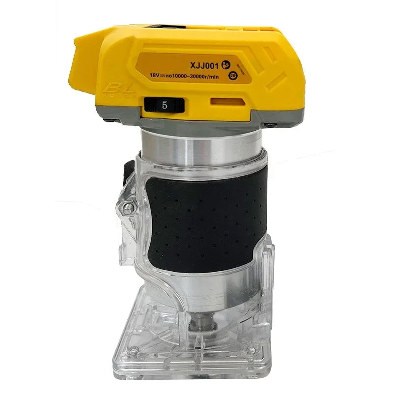 Fit Dewalt Brushless 33000RPM Electric Trimmer Cordless Wood Trimming Machine Wood Router Milling Engraving Slotting Machine