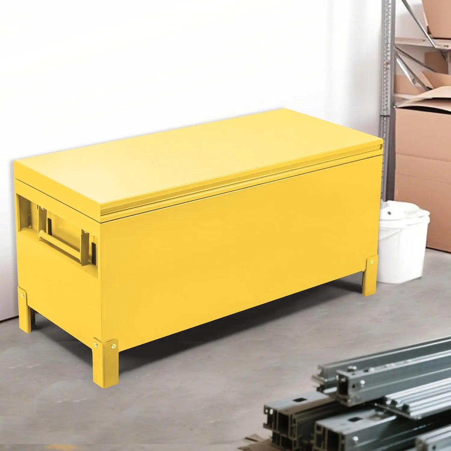 Aluminum Truck Tool Box Jobsite Storage Box